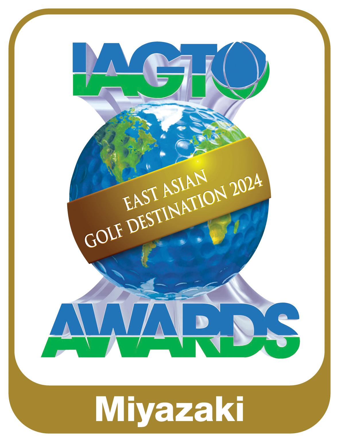IAGTO East Asian Golf Destination 2024 Award — Miyazaki