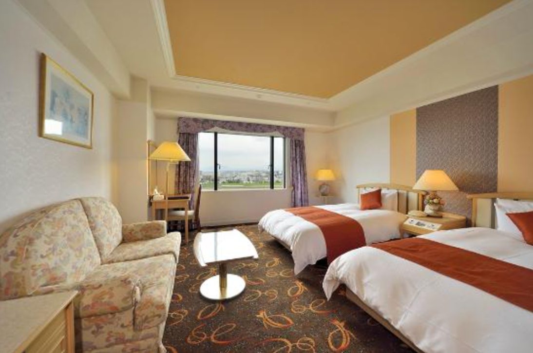 Modern city hotel in central Miyazaki near dining and nightlife
